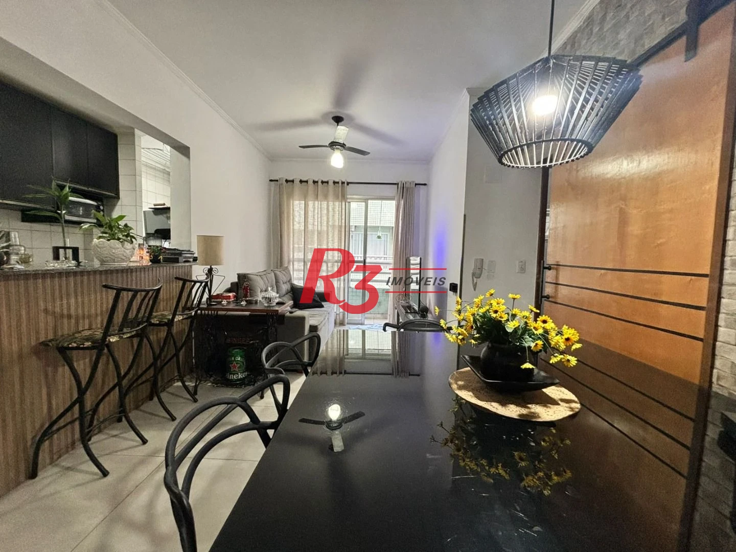 Apartamento à venda, 67 m² por R$ 480.000,00 - Encruzilhada - Santos/SP