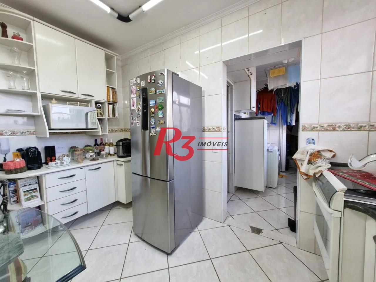 Apartamento com 2 dormitórios à venda, 95 m² por R$ 615.000,00 - Marapé - Santos/SP