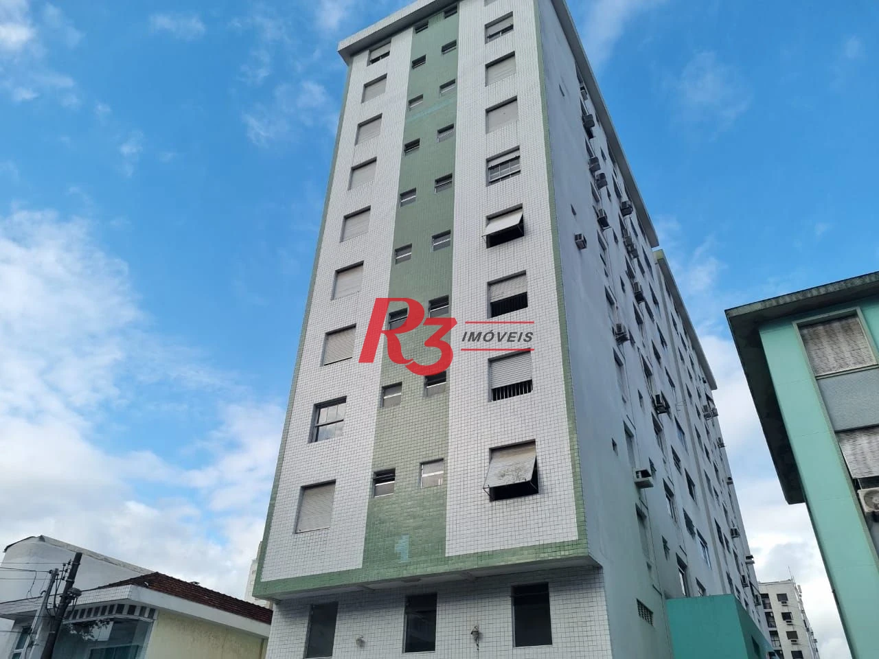Apartamento com 2 dormitórios à venda, 95 m² por R$ 615.000,00 - Marapé - Santos/SP