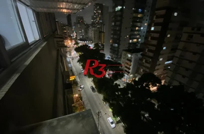 Apartamento com 1 dormitório, 58 m² - venda por R$ 405.000,00 ou aluguel por R$ 3.500,02/mês - José Menino - Santos/SP