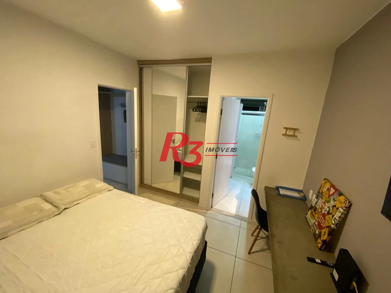 Apartamento com 1 dormitório, 58 m² - venda por R$ 405.000,00 ou aluguel por R$ 3.500,02/mês - José Menino - Santos/SP