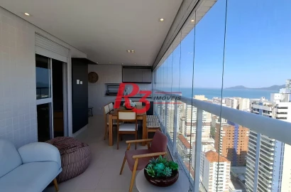 Apartamento à venda, 134 m² por R$ 2.650.000,00 - Gonzaga - Santos/SP