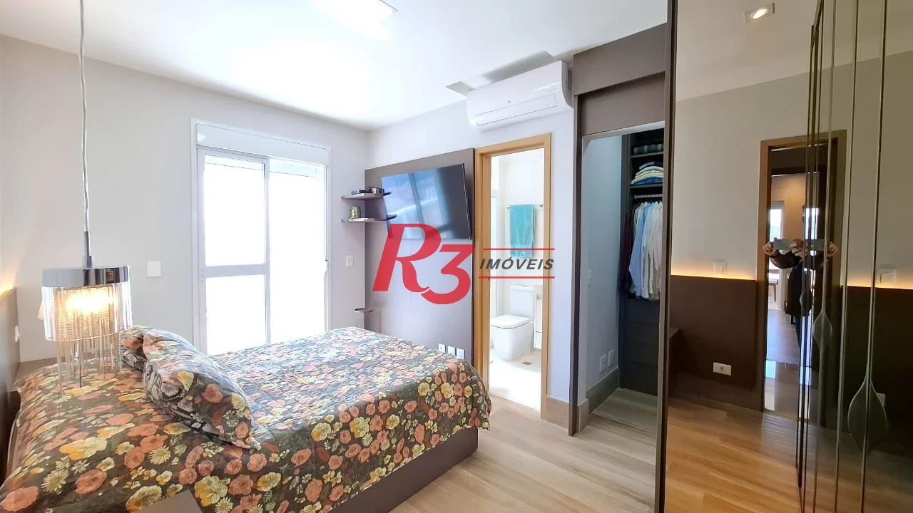 Apartamento à venda, 134 m² por R$ 2.650.000,00 - Gonzaga - Santos/SP