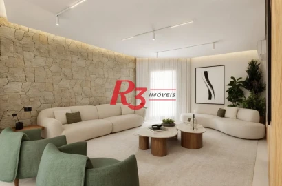 Apartamento à venda, 291 m² por R$ 4.290.000,00 - Aparecida - Santos/SP