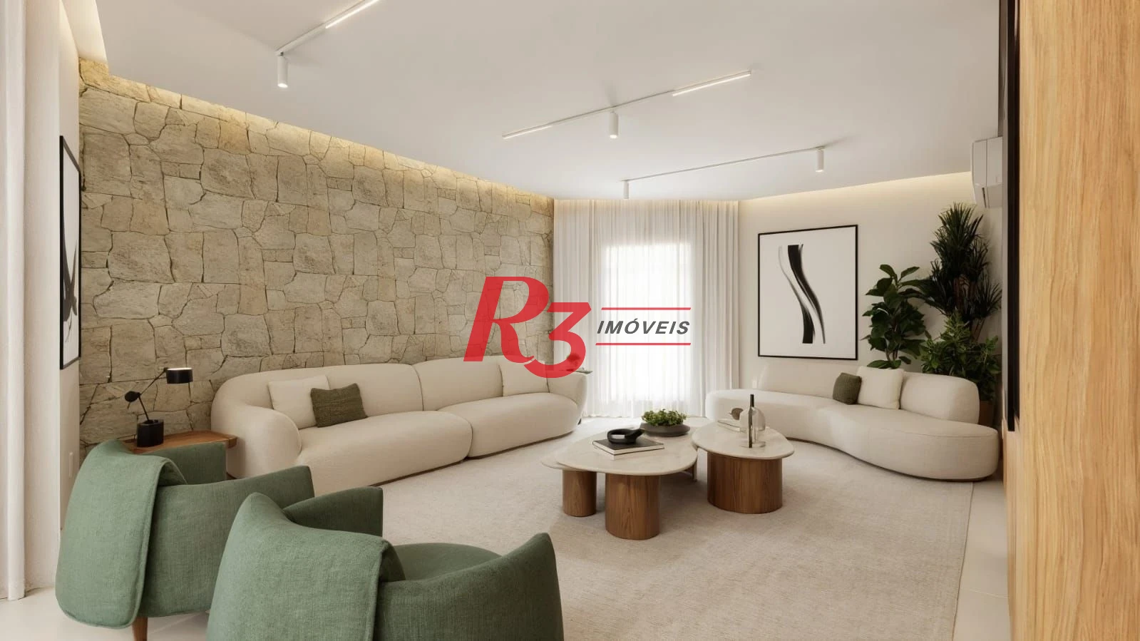 Apartamento à venda, 291 m² por R$ 4.290.000,00 - Aparecida - Santos/SP