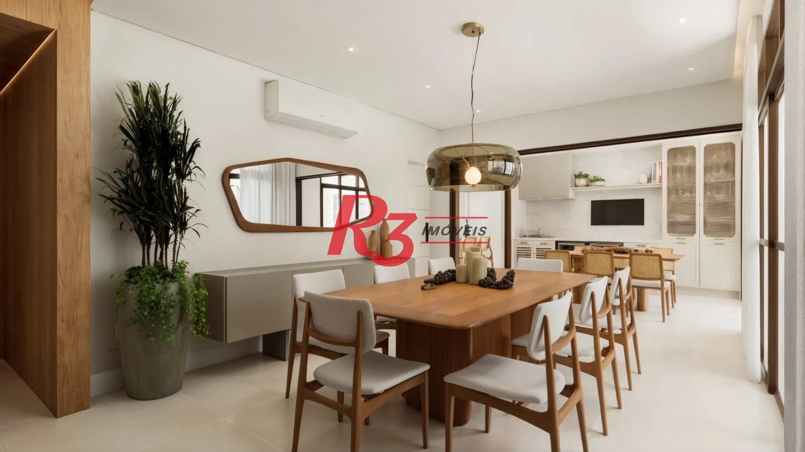 Apartamento à venda, 291 m² por R$ 4.290.000,00 - Aparecida - Santos/SP
