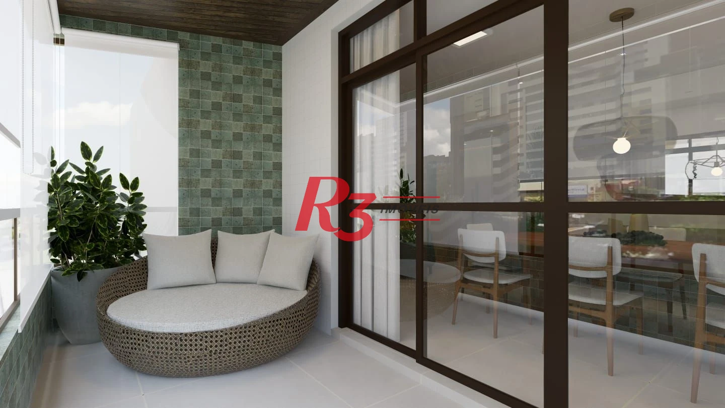 Apartamento à venda, 291 m² por R$ 4.290.000,00 - Aparecida - Santos/SP