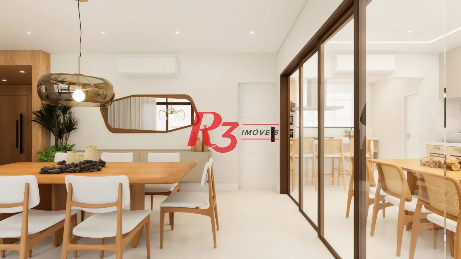 Apartamento à venda, 291 m² por R$ 4.290.000,00 - Aparecida - Santos/SP