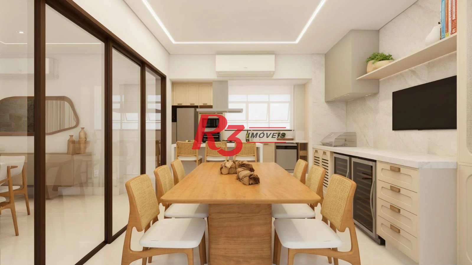 Apartamento à venda, 291 m² por R$ 4.290.000,00 - Aparecida - Santos/SP