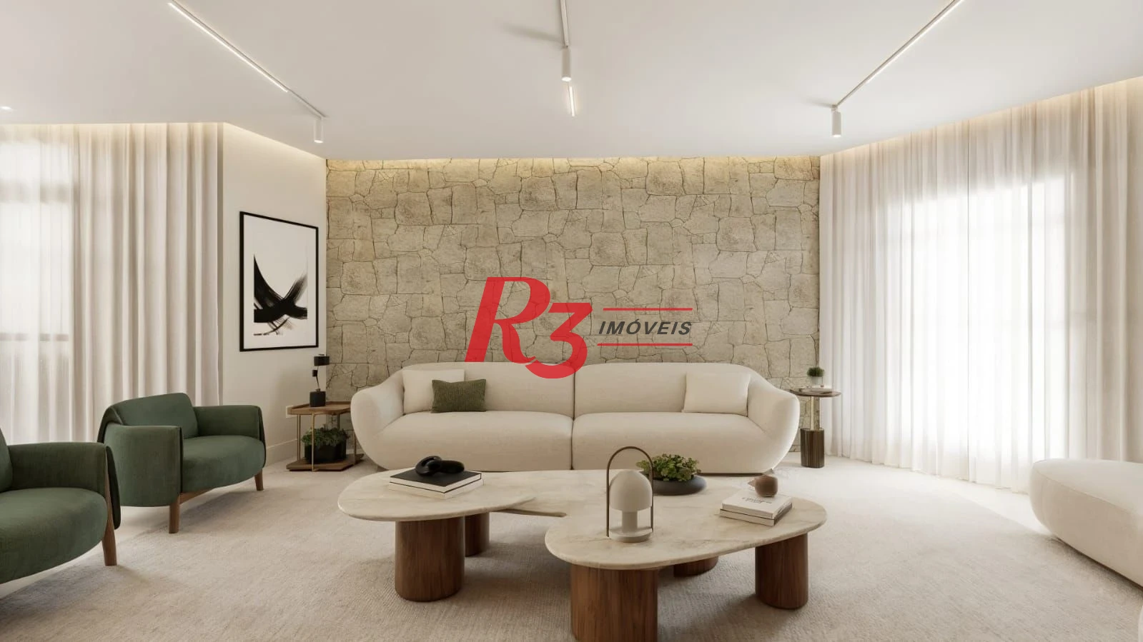 Apartamento à venda, 291 m² por R$ 4.290.000,00 - Aparecida - Santos/SP