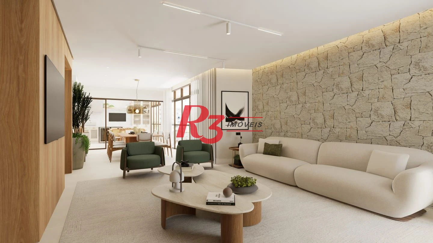 Apartamento à venda, 291 m² por R$ 4.290.000,00 - Aparecida - Santos/SP