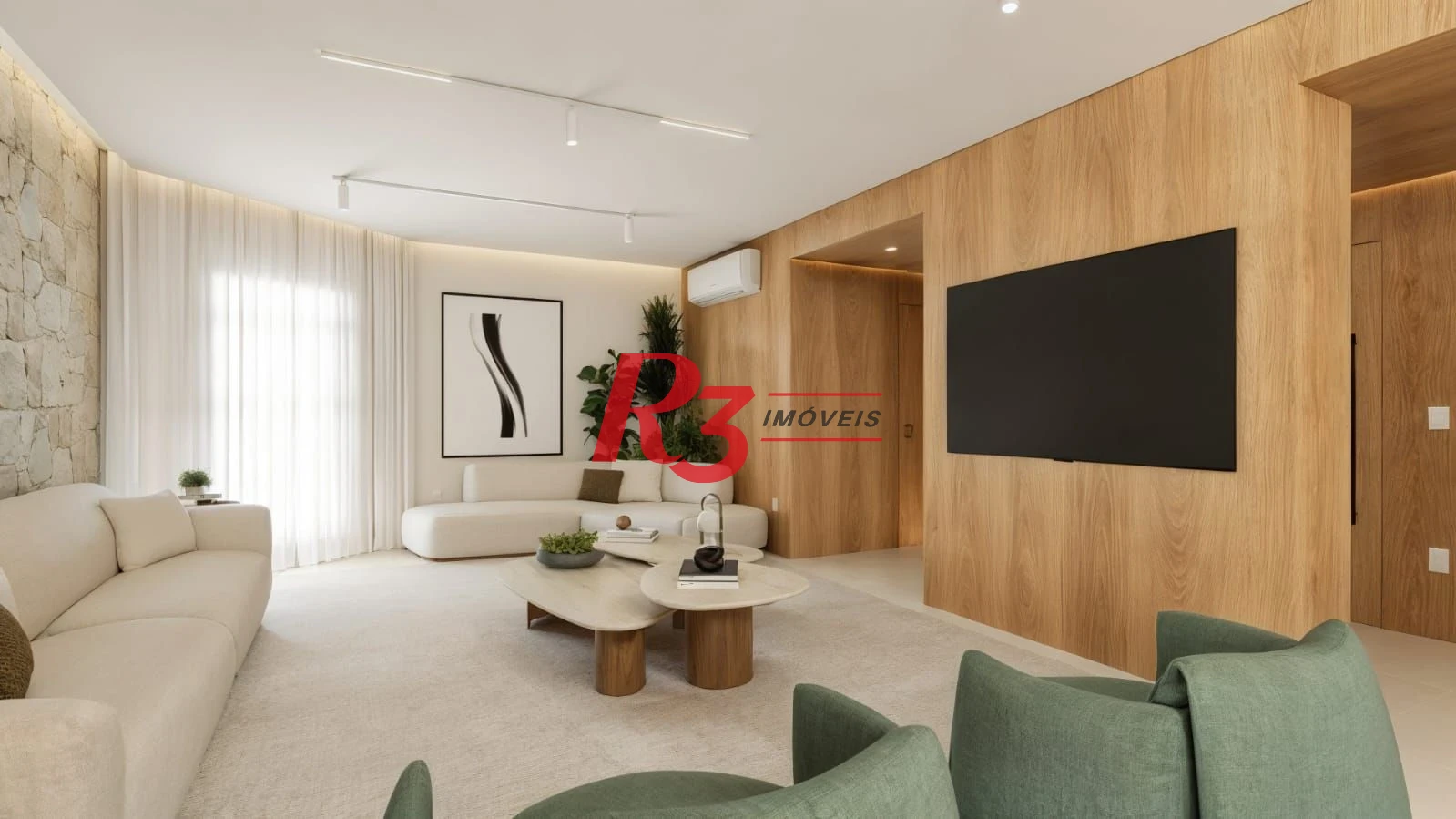 Apartamento à venda, 291 m² por R$ 4.290.000,00 - Aparecida - Santos/SP