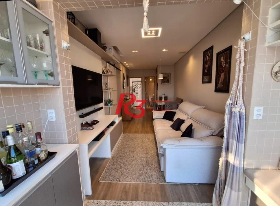 Apartamento à venda, 66 m² por R$ 930.000,00 - Campo Grande - Santos/SP