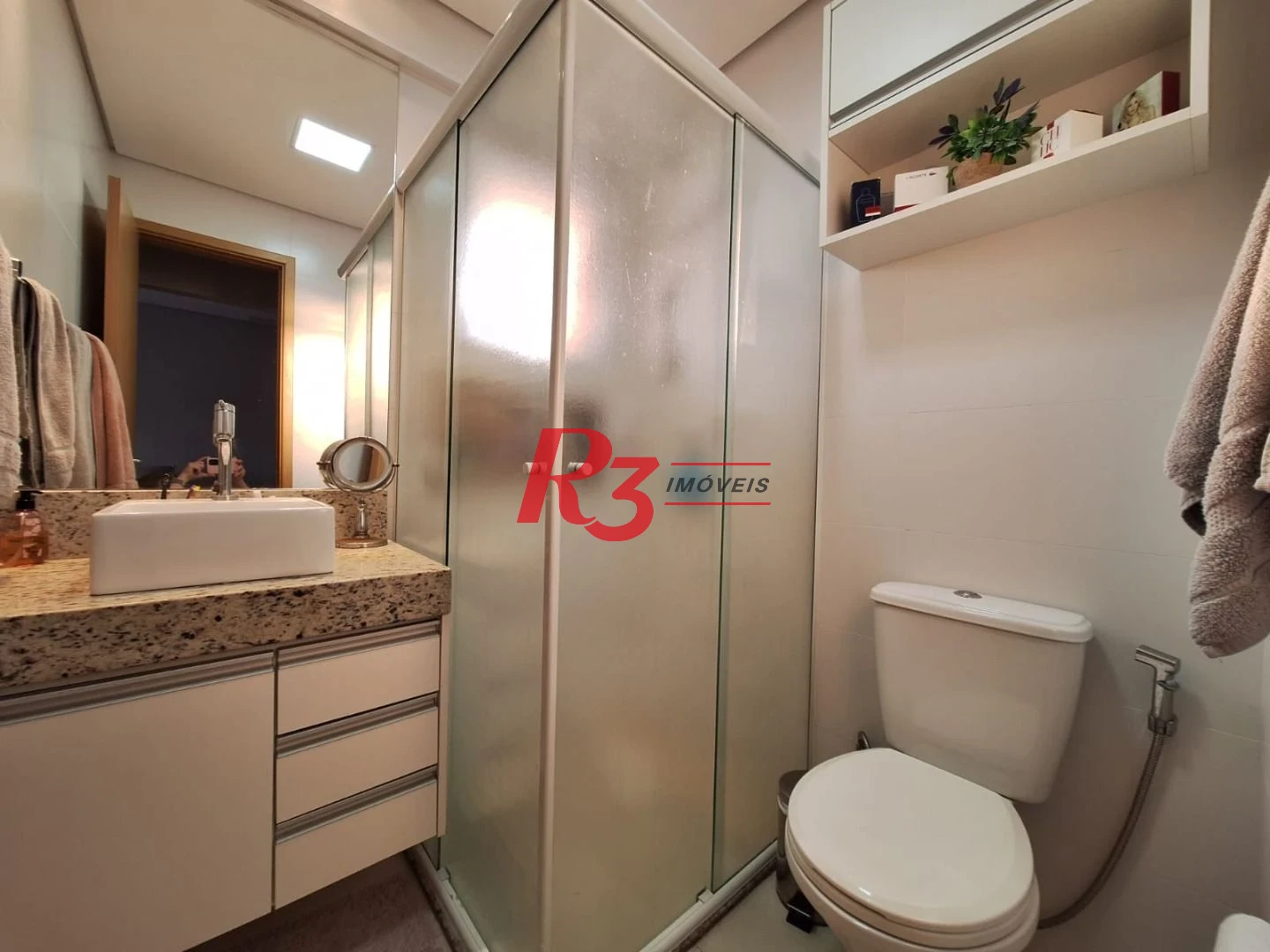 Apartamento à venda, 66 m² por R$ 930.000,00 - Campo Grande - Santos/SP