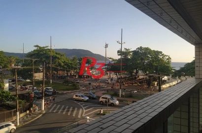 Apartamento para alugar, 74 m² por R$ 4.010,00/mês - Embaré - Santos/SP