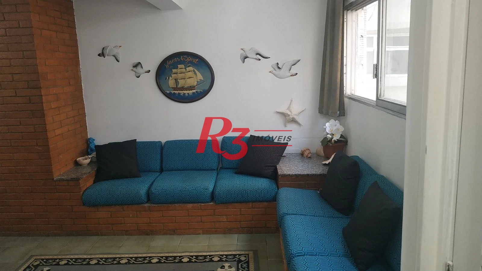 Apartamento para alugar, 74 m² por R$ 4.010,00/mês - Embaré - Santos/SP