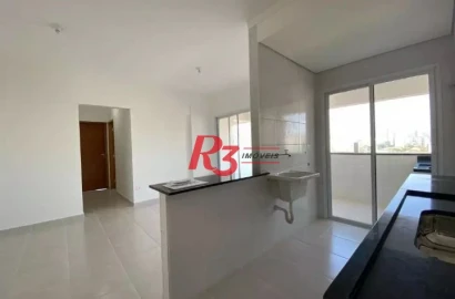Apartamento à venda, 59 m² por R$ 530.000,00 - Macuco - Santos/SP