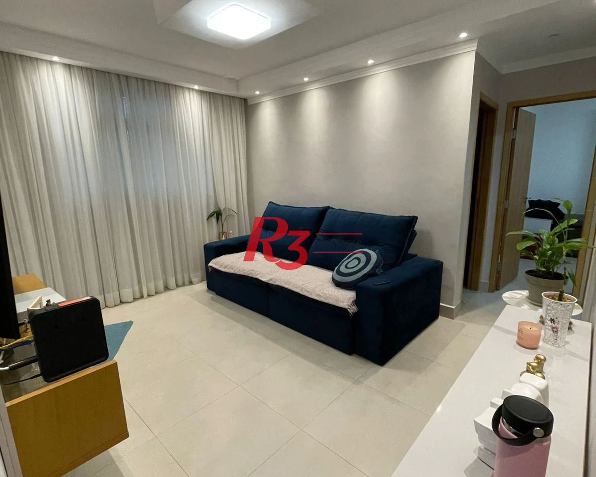 Apartamento à venda, 63 m² por R$ 460.000,00 - Campo Grande - Santos/SP