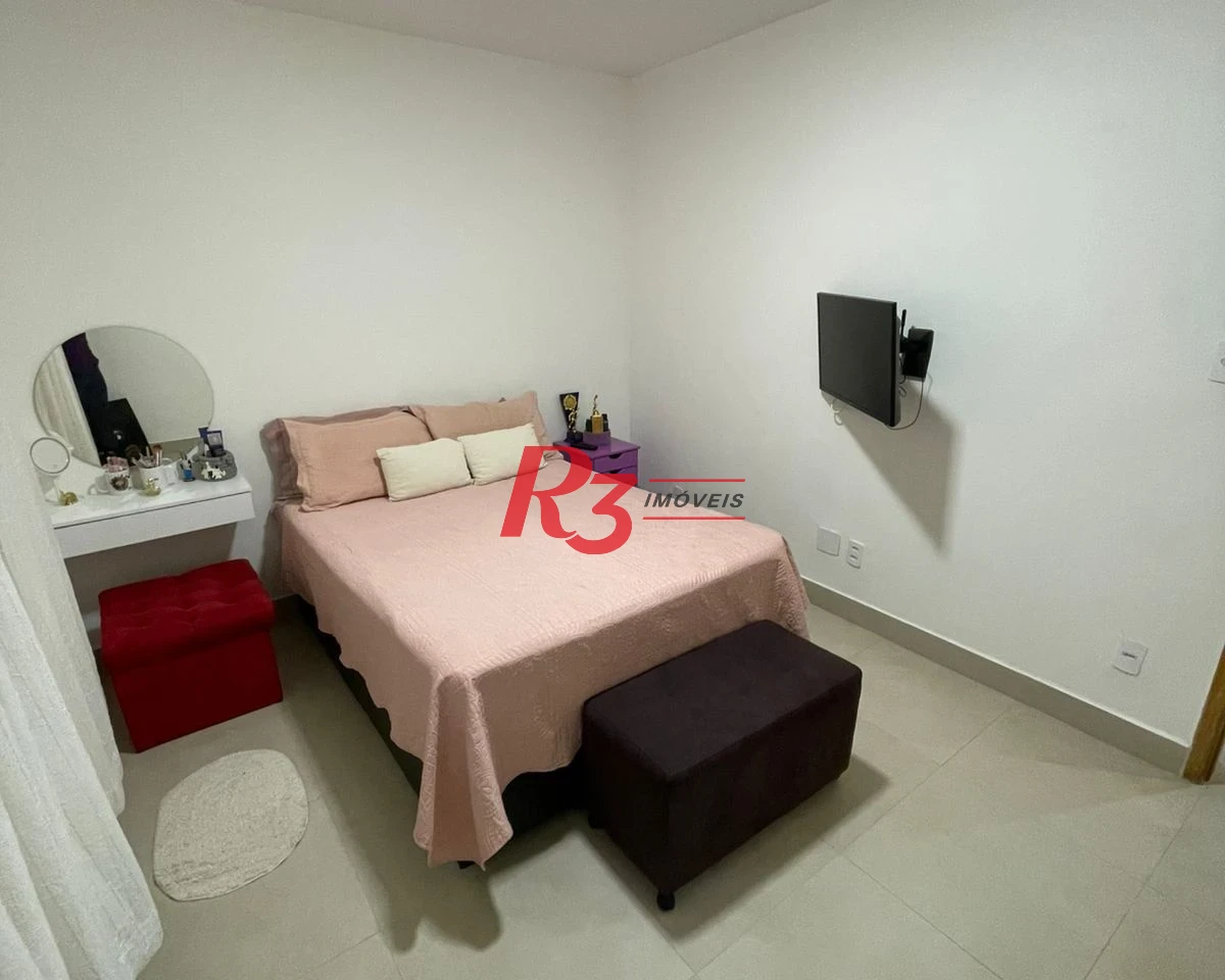 Apartamento à venda, 63 m² por R$ 460.000,00 - Campo Grande - Santos/SP