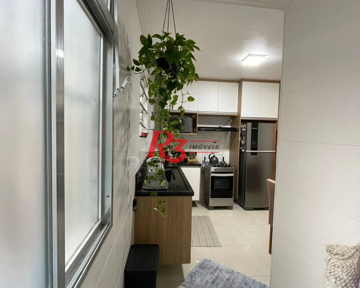 Apartamento à venda, 63 m² por R$ 460.000,00 - Campo Grande - Santos/SP