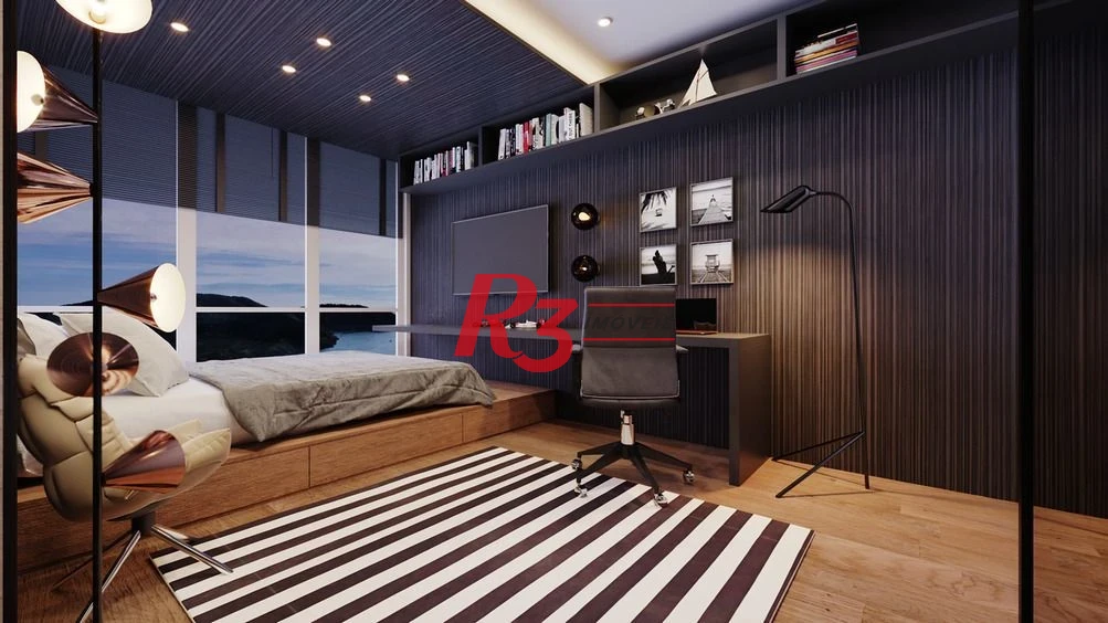 Apartamento à venda, 290 m² por R$ 7.448.000,00 - Ponta da Praia - Santos/SP