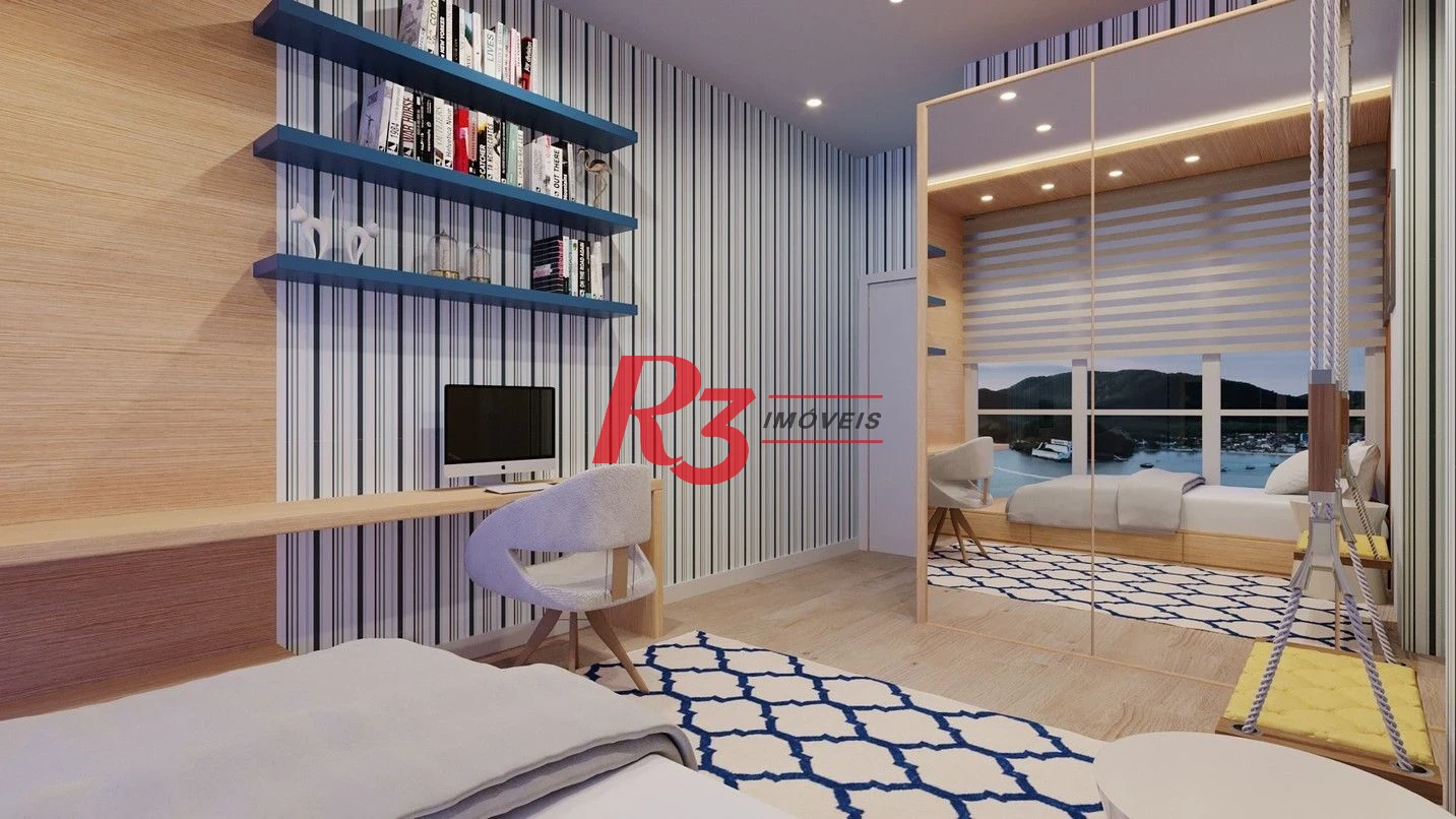 Apartamento à venda, 227 m² por R$ 6.170.000,00 - Ponta da Praia - Santos/SP