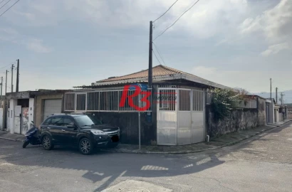 Casa à venda, 153 m² por R$ 470.000,00 - Areia Branca - Santos/SP