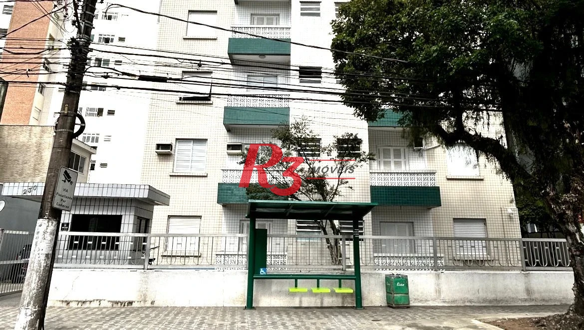 Apartamento com 1 dormitório à venda, 30 m² por R$ 250.000,00 - Embaré - Santos/SP