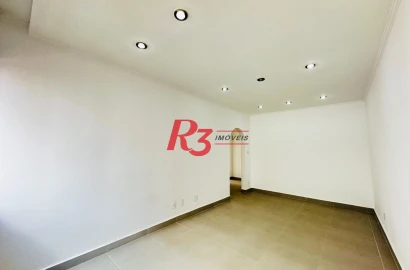 Apartamento com 2 dormitórios à venda, 99 m² - Boqueirão - Santos/SP