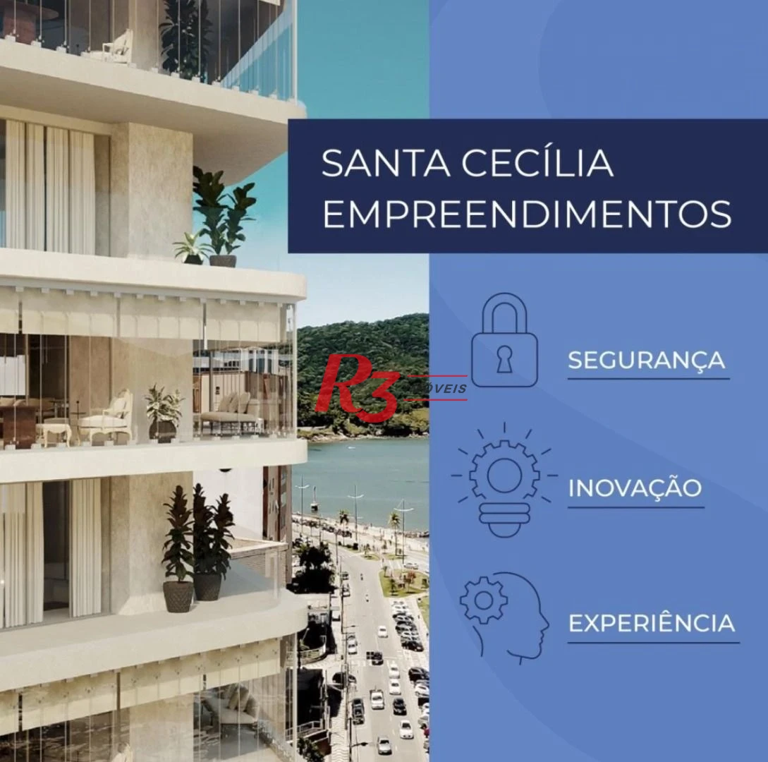 Apartamento à venda, 501 m² por R$ 12.500.000,00 - Ponta da Praia - Santos/SP