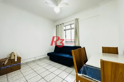Apartamento para alugar, 59 m² por R$ 3.500,00/mês - Boqueirão - Santos/SP