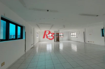 Sala para alugar, 90 m² por R$ 4.500,00/mês - Gonzaga - Santos/SP