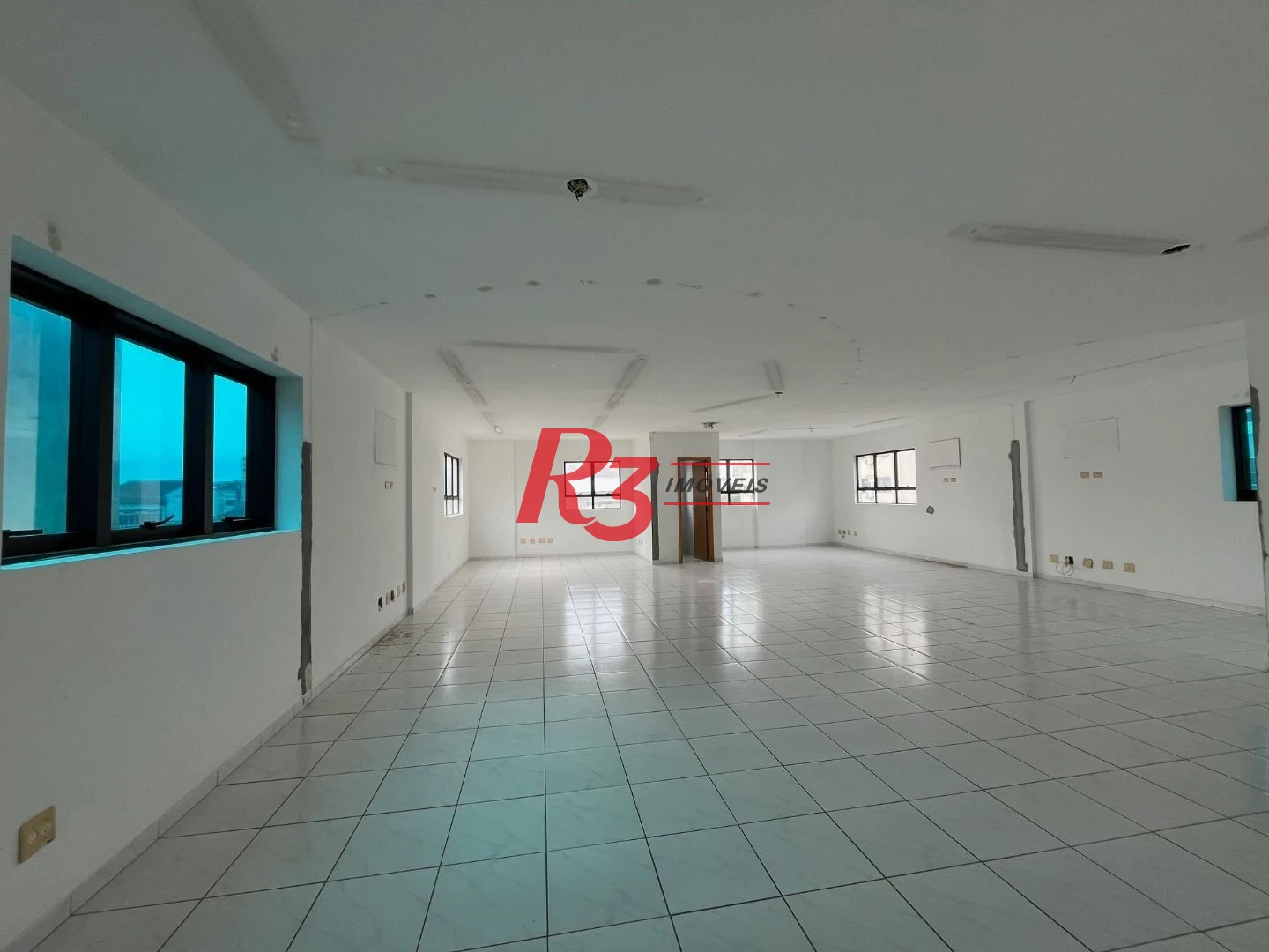 Sala para alugar, 90 m² por R$ 4.500,00/mês - Gonzaga - Santos/SP