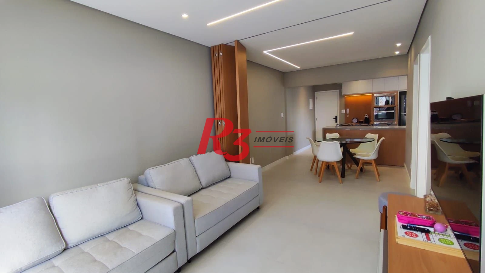 Apartamento com 1 dormitório à venda, 73 m² por R$ 600.000,00 - José Menino - Santos/SP