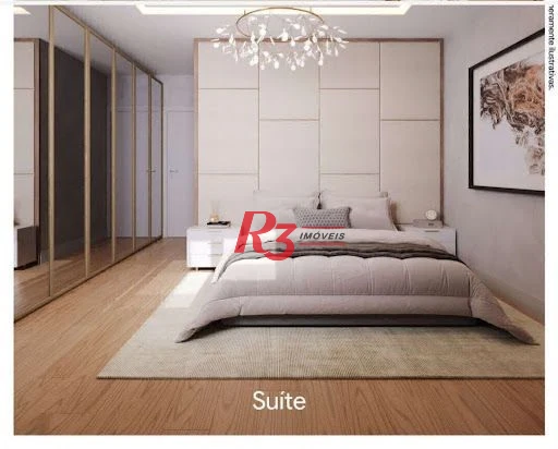 Apartamento à venda, 158 m² por R$ 4.188.000,00 - Embaré - Santos/SP