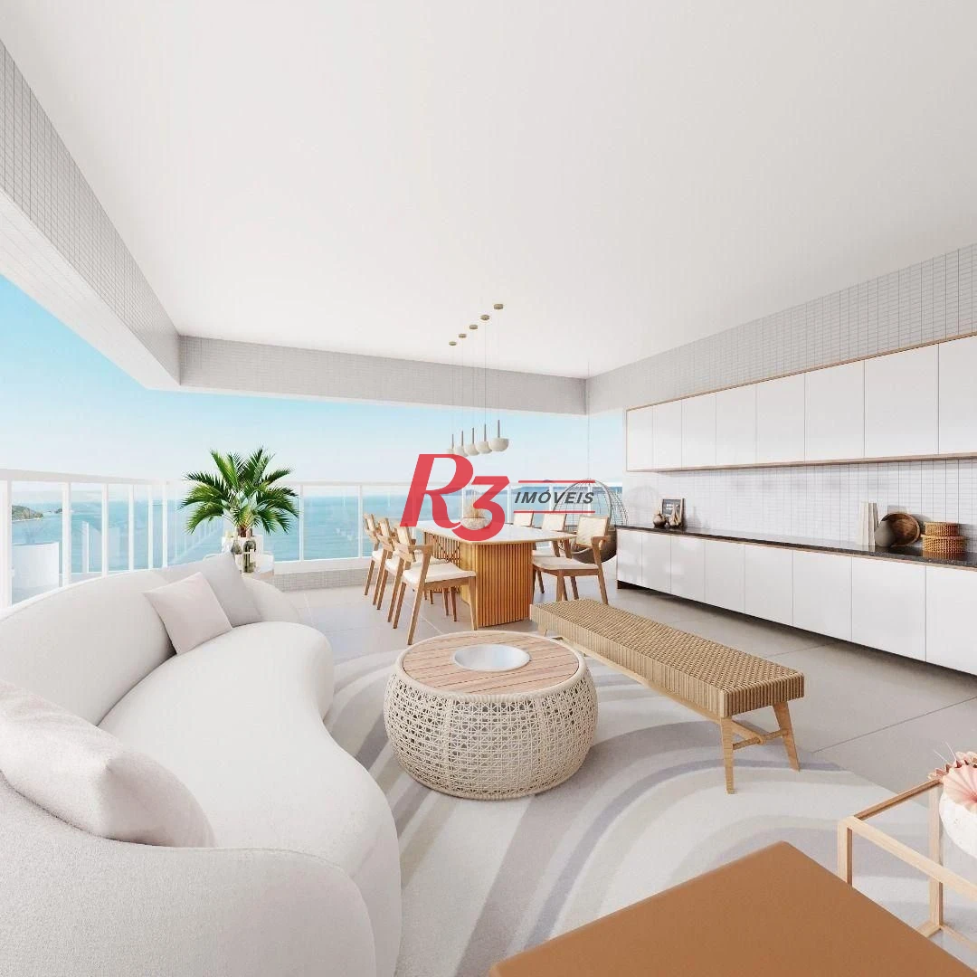 Apartamento à venda, 158 m² por R$ 4.188.000,00 - Embaré - Santos/SP