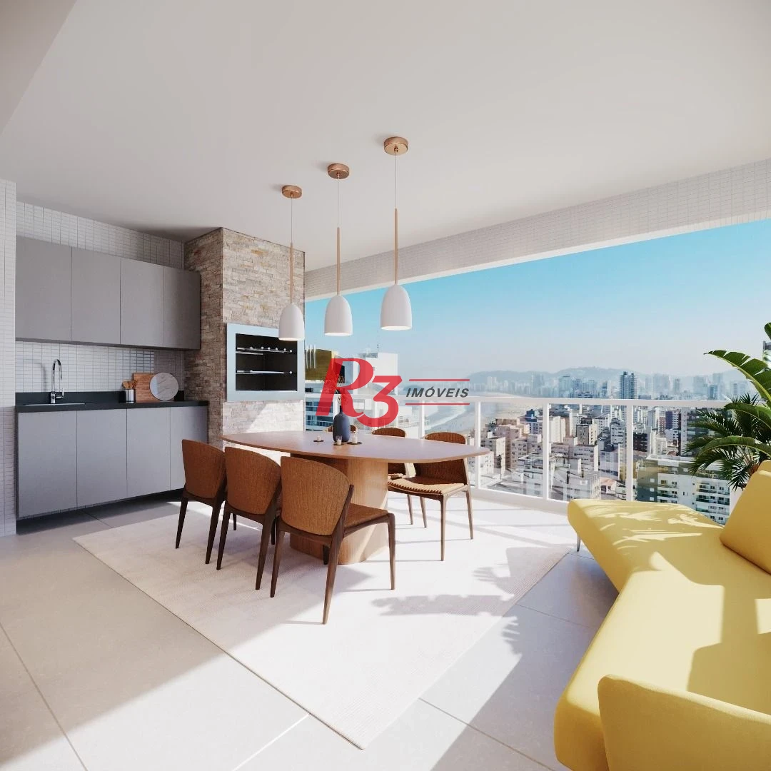 Apartamento à venda, 158 m² por R$ 4.188.000,00 - Embaré - Santos/SP