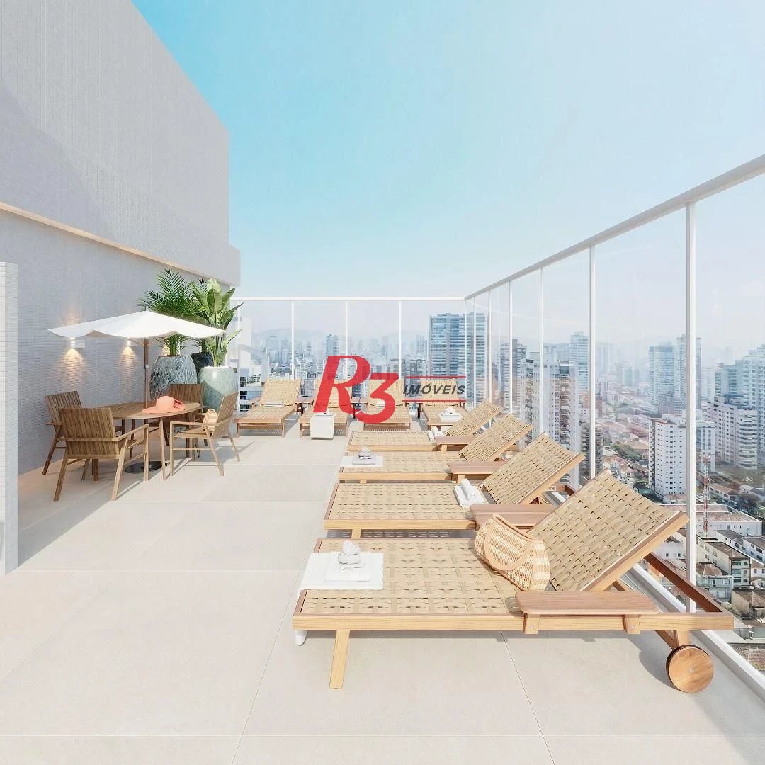 Apartamento à venda, 158 m² por R$ 4.188.000,00 - Embaré - Santos/SP