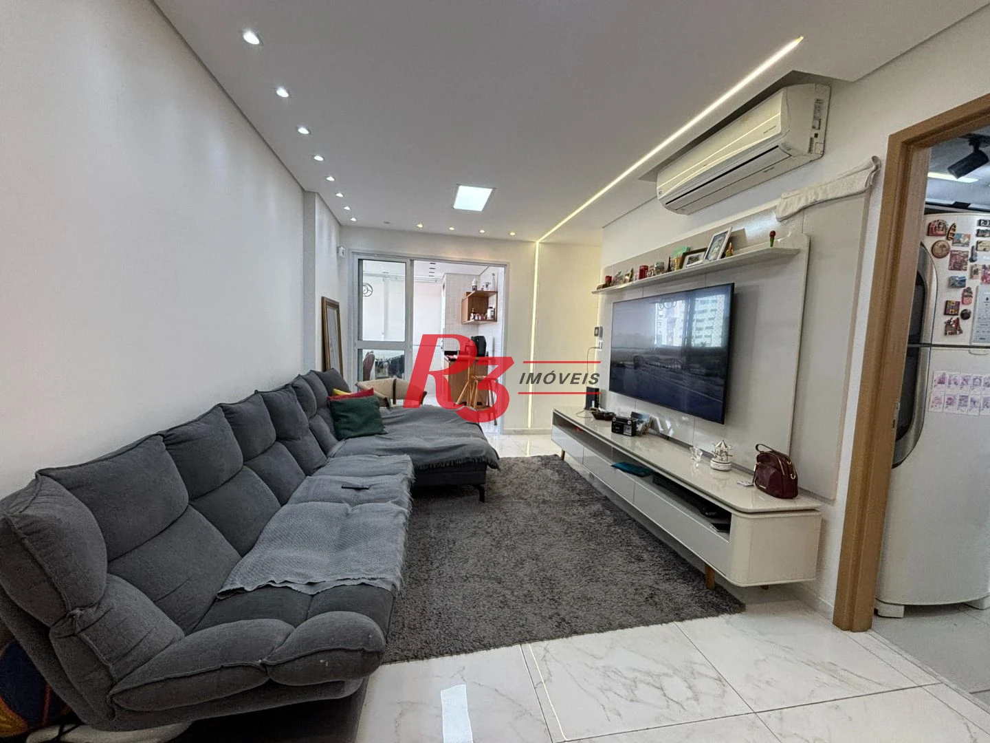 Apartamento à venda, 81 m² por R$ 1.280.000,00 - Boqueirão - Santos/SP