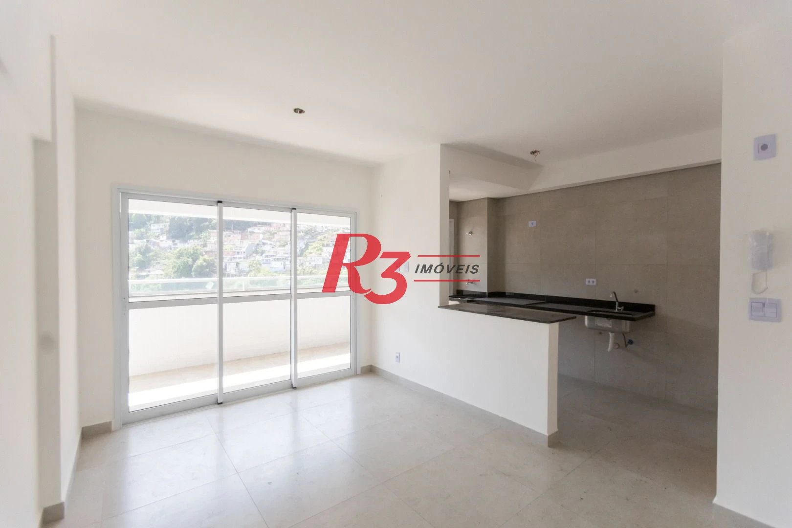 Apartamento com 2 dormitórios à venda, 59 m² por R$ 585.000,00 - Marapé - Santos/SP