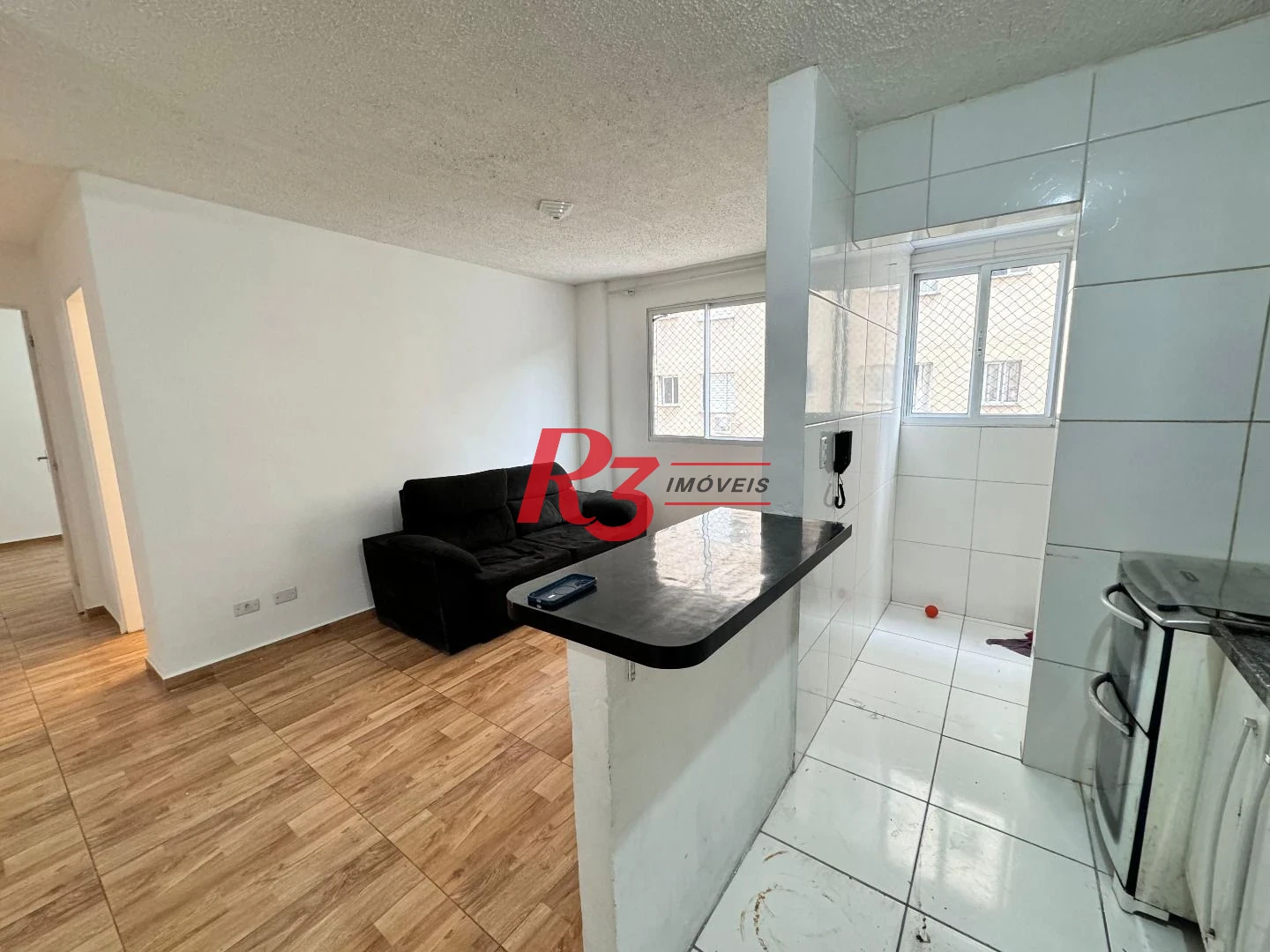 Apartamento à venda, 54 m² por R$ 265.000,00 - Chico de Paula - Santos/SP