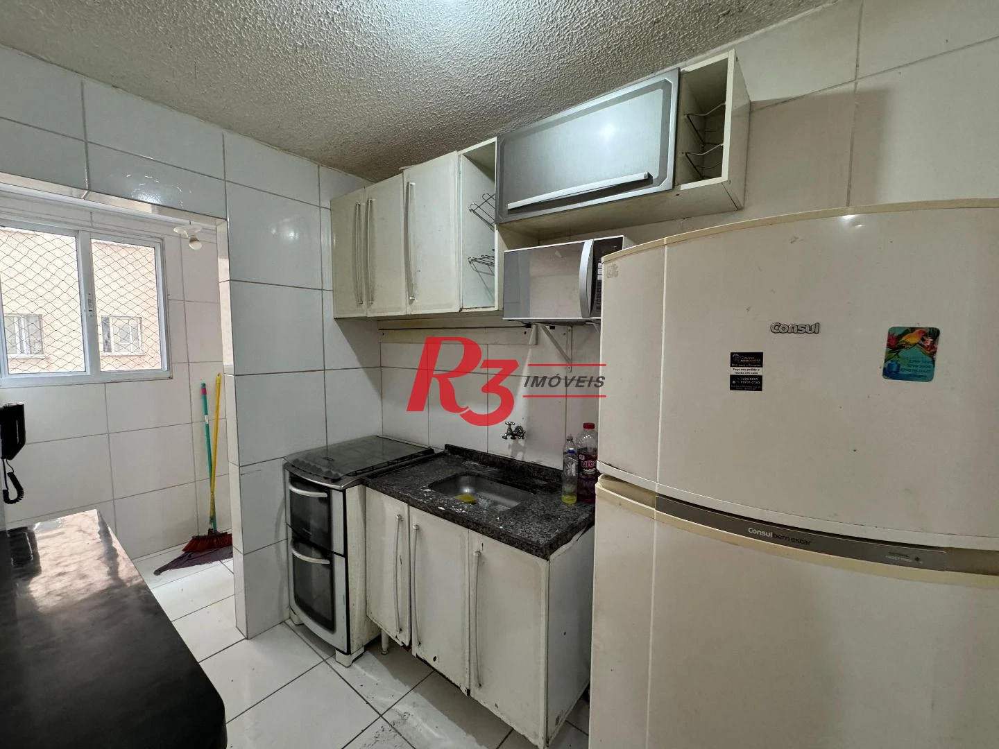Apartamento à venda, 54 m² por R$ 265.000,00 - Chico de Paula - Santos/SP