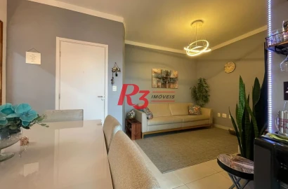Apartamento com 3 dormitórios à venda, 92 m² por R$ 810.000,00 - Itararé - São Vicente/SP