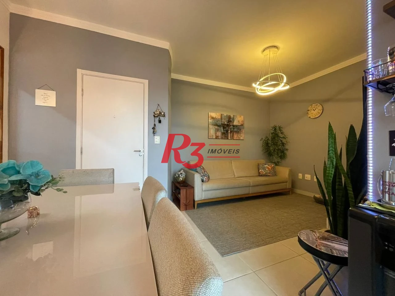 Apartamento com 3 dormitórios à venda, 92 m² por R$ 810.000,00 - Itararé - São Vicente/SP