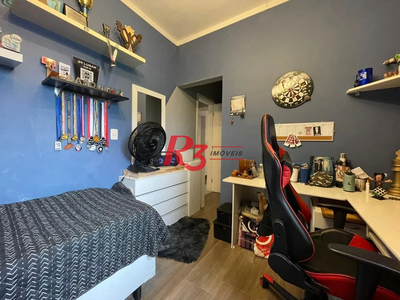 Apartamento com 3 dormitórios à venda, 92 m² por R$ 810.000,00 - Itararé - São Vicente/SP