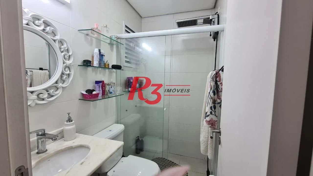 Apartamento com 3 dormitórios à venda, 92 m² por R$ 810.000,00 - Itararé - São Vicente/SP