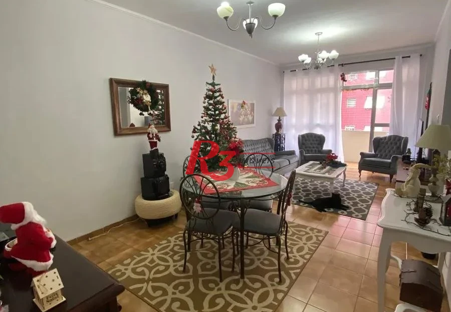 Apartamento com 2 dormitórios à venda, 83 m² por R$ 425.000,00 - José Menino - Santos/SP