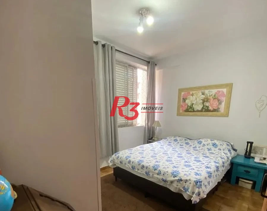 Apartamento com 2 dormitórios à venda, 83 m² por R$ 425.000,00 - José Menino - Santos/SP