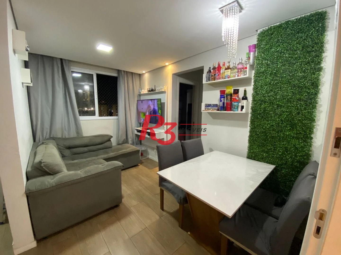 Apartamento à venda, 40 m² por R$ 300.000,00 - Castelo - Santos/SP