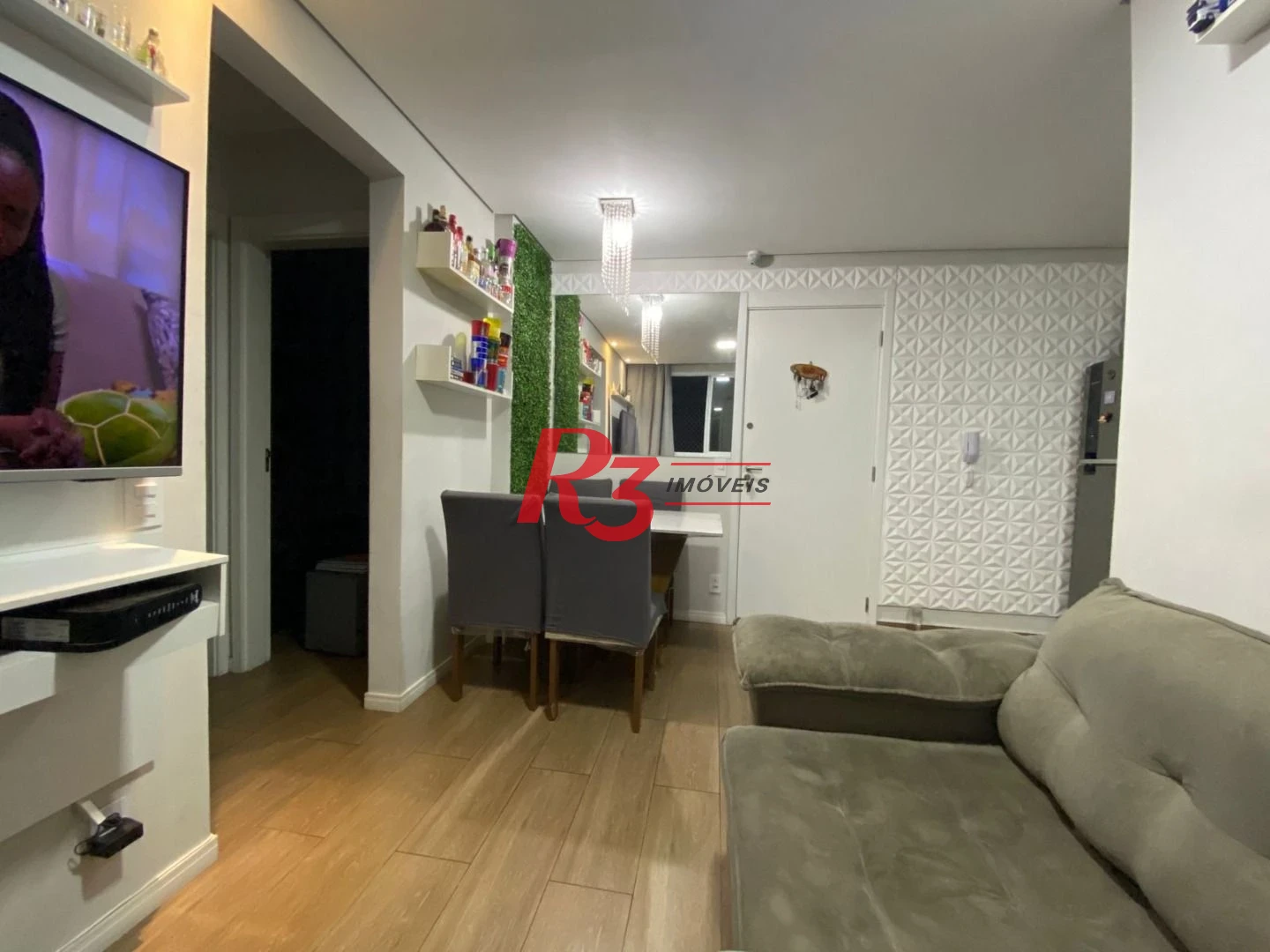 Apartamento à venda, 40 m² por R$ 300.000,00 - Castelo - Santos/SP
